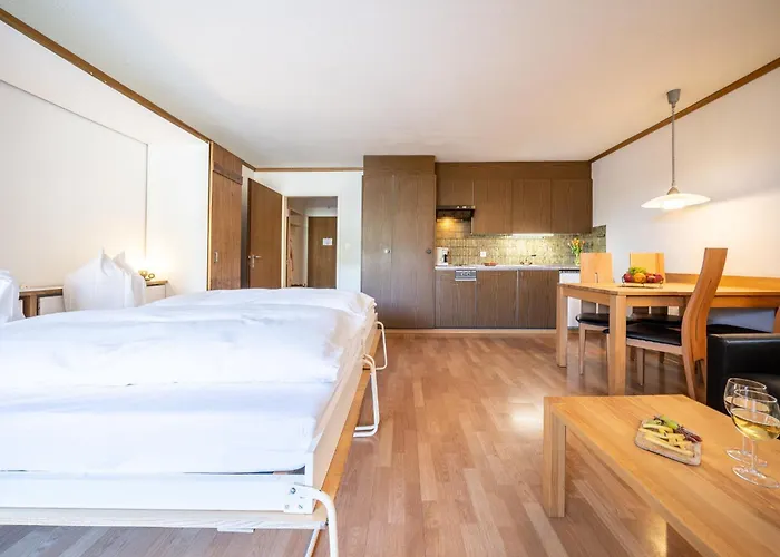 Apartman 4306 Liebevolle 1,5-zimmer-wohnung Mit Balkon Und Traumhaftem Ausblick